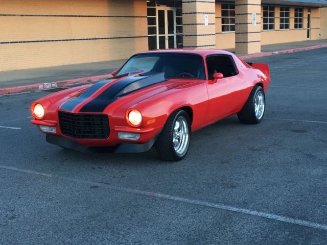 1973 Torch red Chevrolet Camaro Coupe
