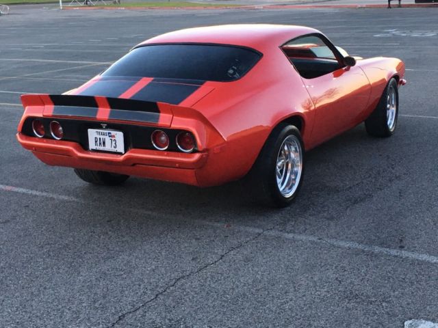1973 Torch red Chevrolet Camaro Coupe