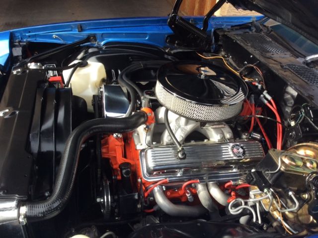 1973 Blue Chevrolet Camaro Coupe