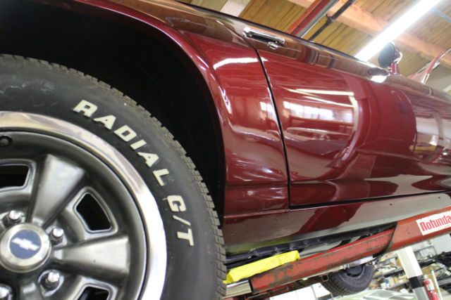 1973 Burgundy Chevrolet Camaro coupe