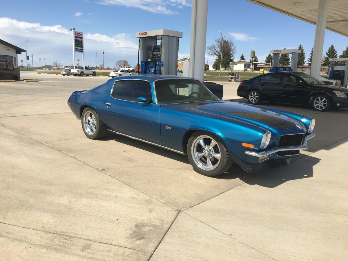 1973 Blue Chevrolet Camaro Coupe