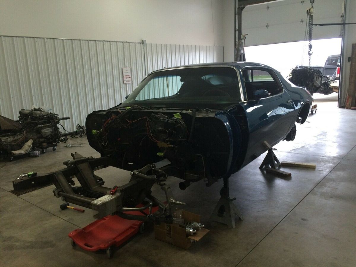 1973 Blue Chevrolet Camaro Coupe