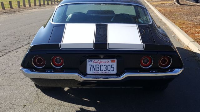 1973 Black Chevrolet Camaro