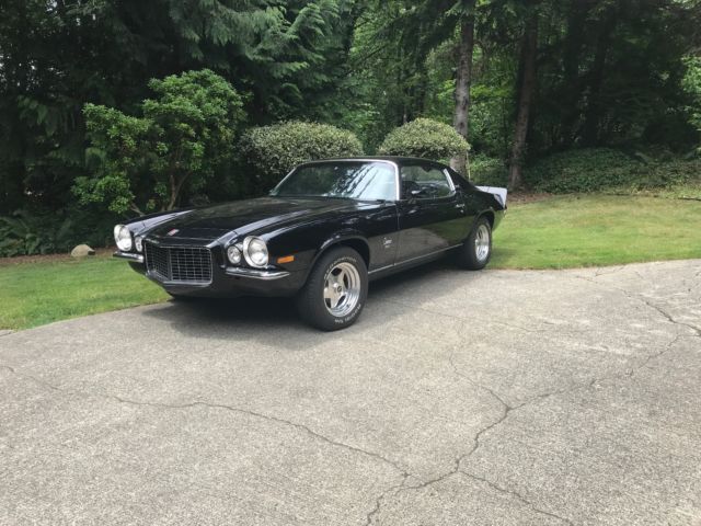 1973 Black Chevrolet Camaro Coupe