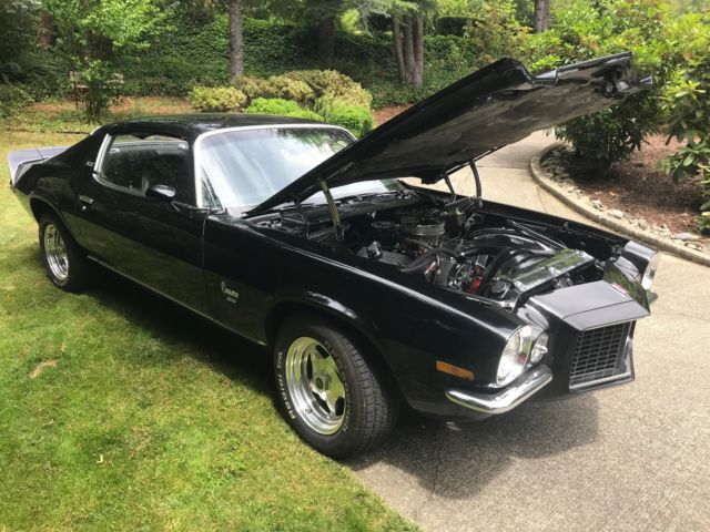 1973 Black Chevrolet Camaro Coupe