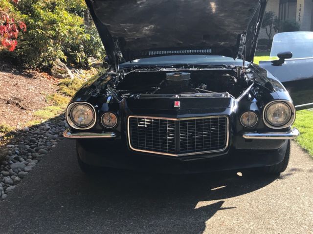1973 Black Chevrolet Camaro Coupe