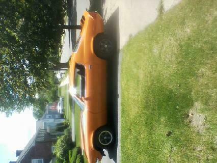 1973 Orange Chevrolet Camaro Coupe