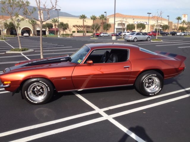 1973 COPPER/ORANGE Chevrolet Camaro Coupe