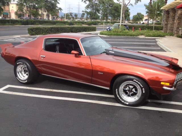 1973 COPPER/ORANGE Chevrolet Camaro Coupe