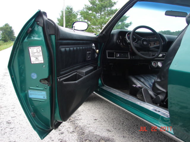 1973 Green Chevrolet Camaro Coupe