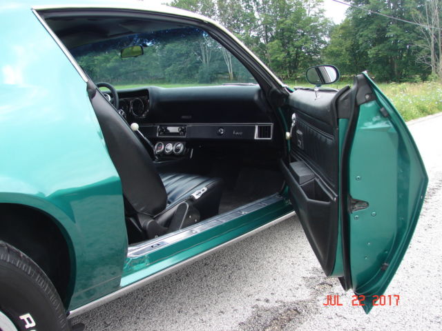 1973 Green Chevrolet Camaro Coupe