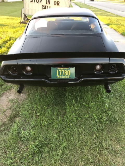 1973 Black Chevrolet Camaro Coupe