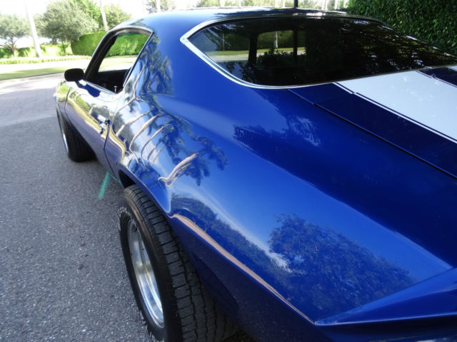 1973 Blue Chevrolet Camaro Coupe