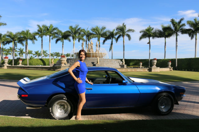 1973 Blue Chevrolet Camaro Coupe