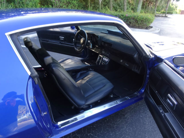 1973 Blue Chevrolet Camaro Coupe