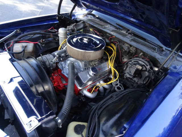 1973 Blue Chevrolet Camaro Coupe