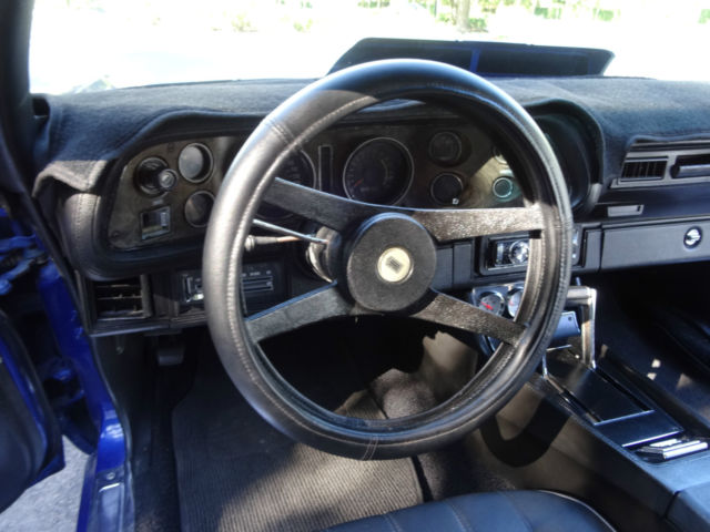 1973 Blue Chevrolet Camaro Coupe