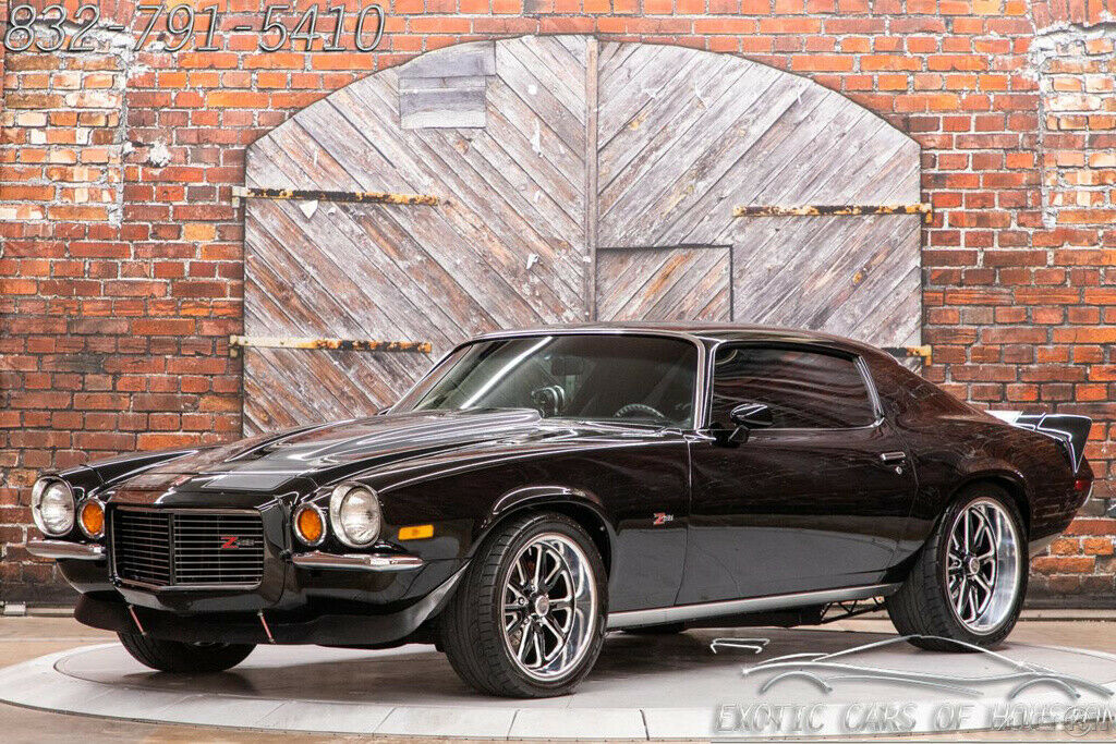 1973 Black Chevrolet Camaro Coupe