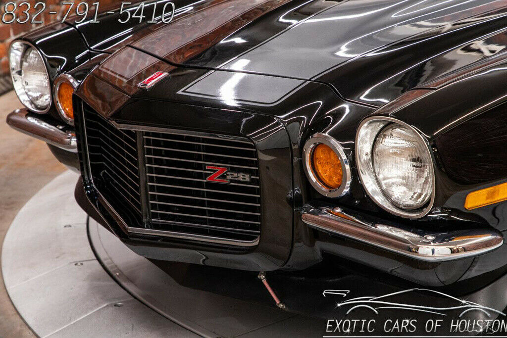 1973 Black Chevrolet Camaro Coupe