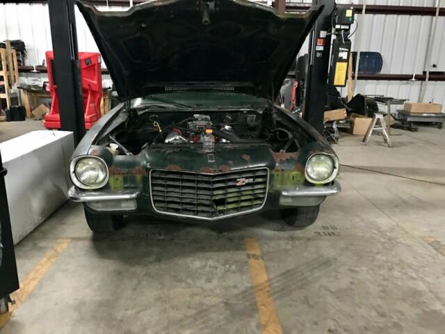 1973 Green Chevrolet Camaro Coupe