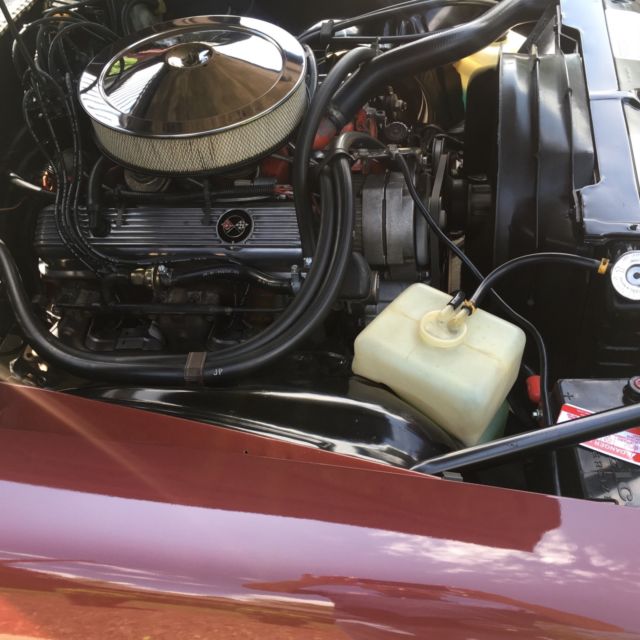 1973 Dark Red Chevrolet Camaro Coupe
