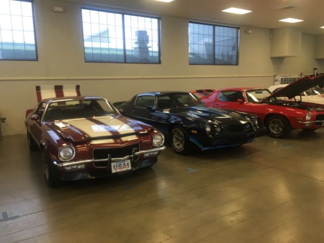 1973 Dark Red Chevrolet Camaro Coupe