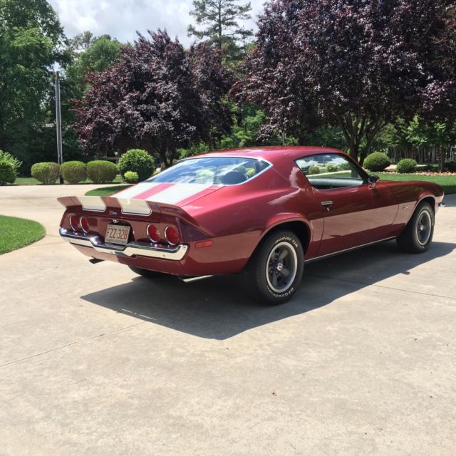 1973 Dark Red Chevrolet Camaro Coupe