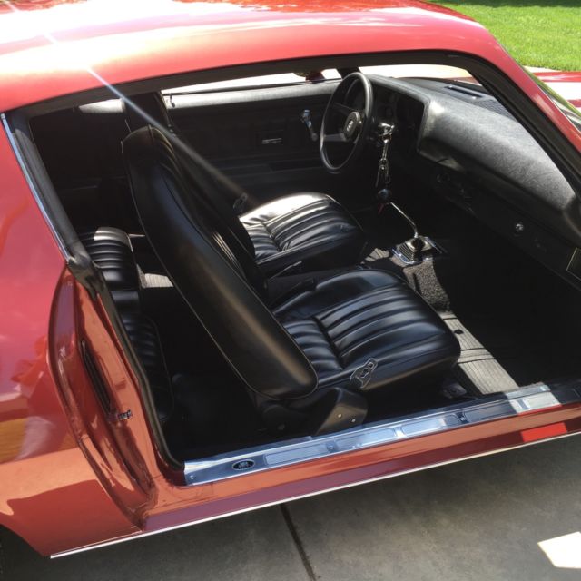 1973 Dark Red Chevrolet Camaro Coupe