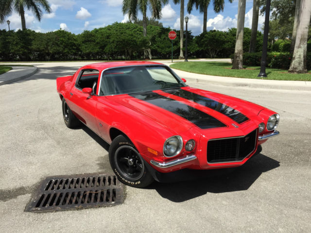 1973 Red Chevrolet Camaro Coupe