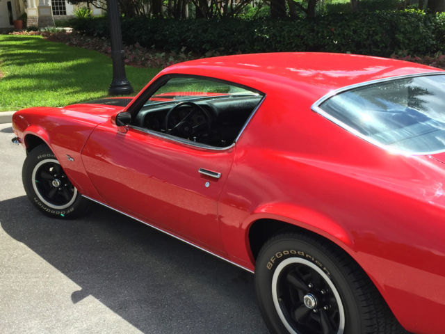 1973 Red Chevrolet Camaro Coupe