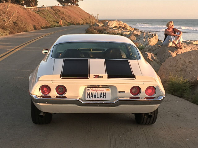 1973 White Chevrolet Camaro Coupe