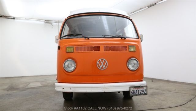 1973 Orange Volkswagen Westfalia