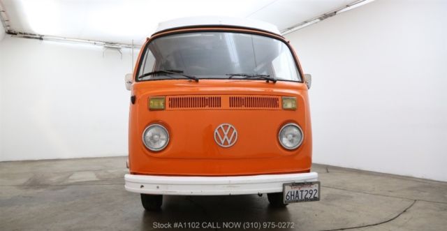 1973 Orange Volkswagen Westfalia