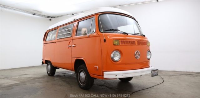 1973 Orange Volkswagen Westfalia