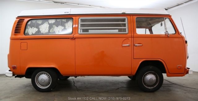 1973 Orange Volkswagen Westfalia