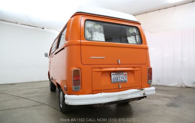1973 Orange Volkswagen Westfalia