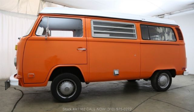 1973 Orange Volkswagen Westfalia