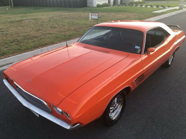 1973 Cuda Orange Dodge Challenger Coupe