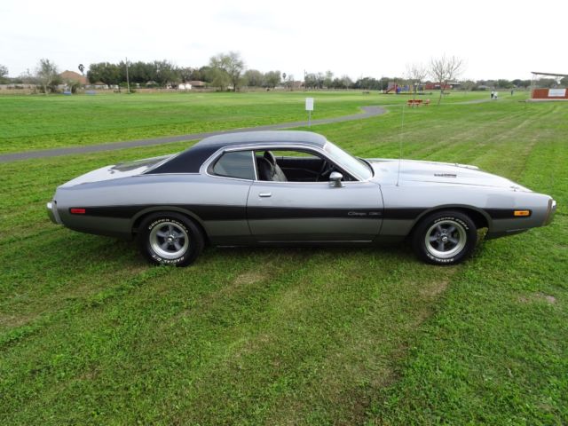 1973 Dark Silver Dodge Charger Coupe