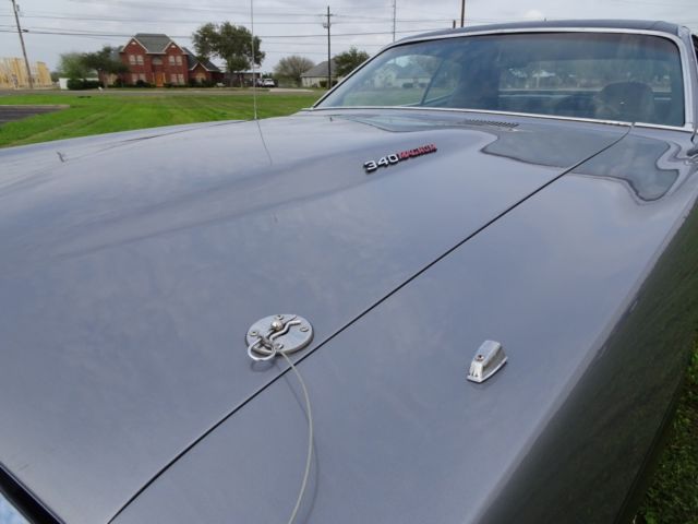 1973 Dark Silver Dodge Charger Coupe