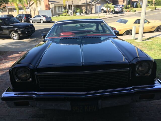 1973 Black Chevrolet Chevelle Coupe