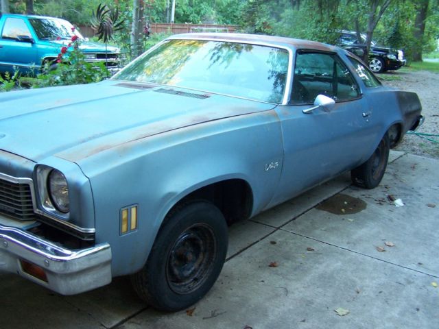 1973 Blue Chevrolet Chevelle