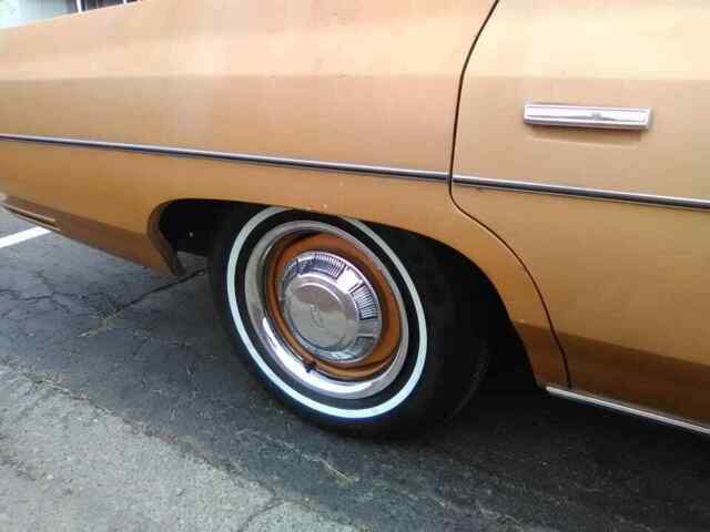 1973 Green/Gold Chevrolet Bel Air/150/210 Sedan