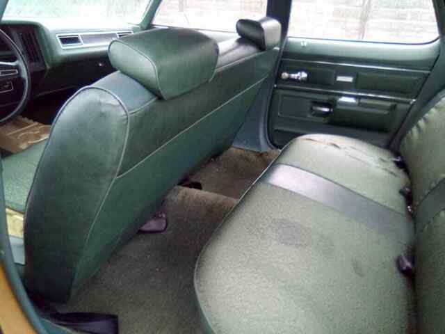 1973 Green/Gold Chevrolet Bel Air/150/210 Sedan