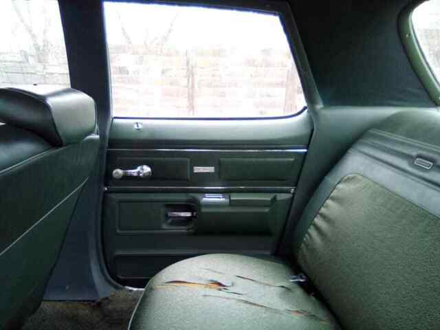 1973 Green/Gold Chevrolet Bel Air/150/210 Sedan