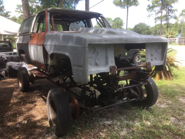 1973 Blue Chevrolet Blazer SUV