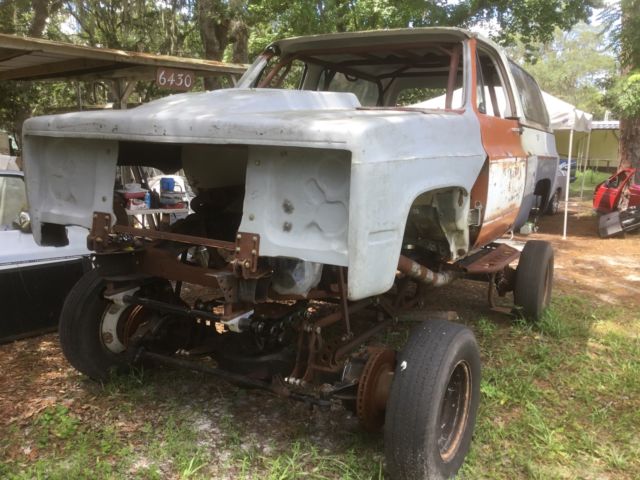 1973 Blue Chevrolet Blazer SUV