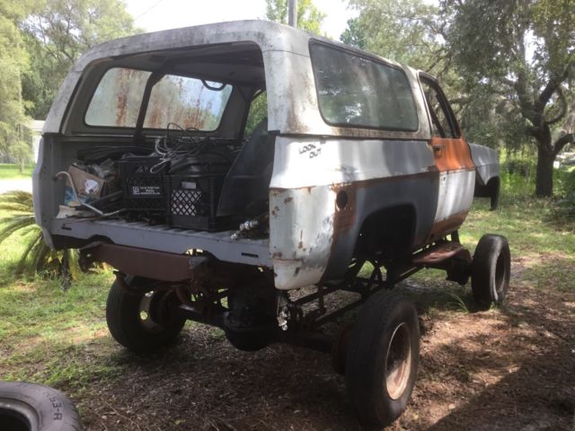1973 Blue Chevrolet Blazer SUV