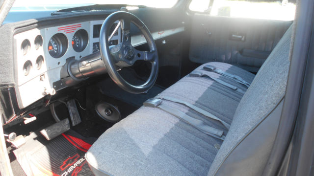 1973 Black Chevrolet C-10