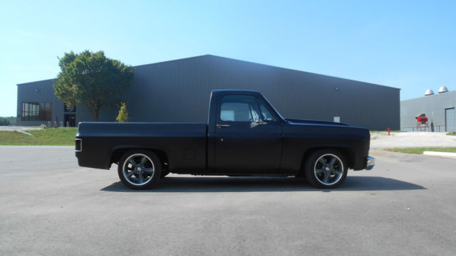 1973 Black Chevrolet C-10